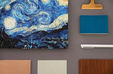 Наліпка Xiaomi Mi Notebook Air Sticker 12.5`` Starry Night by Van Gogh